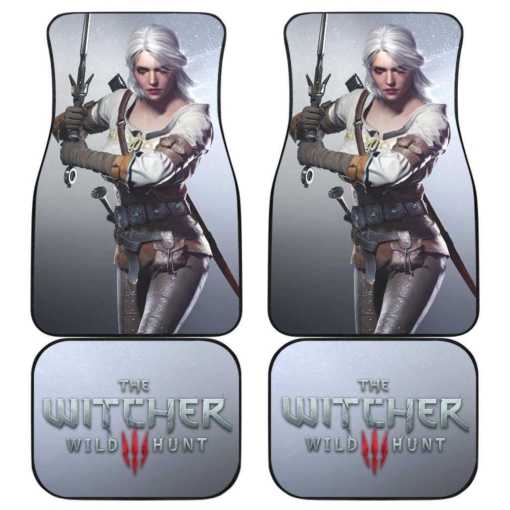 Ciri The Witcher 3: Wild Hunt Game Fan Gift Car Floor Mats