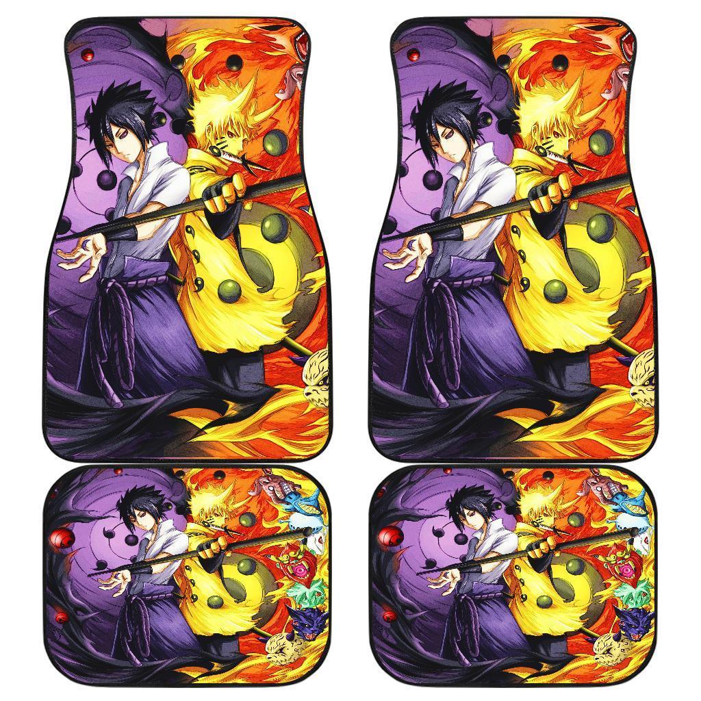 Naruto Sasuke Boruto Anime Car Floor Mats