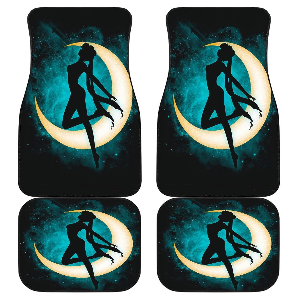 Sailor Moon Transform In Dark Theme Car Floor Mats