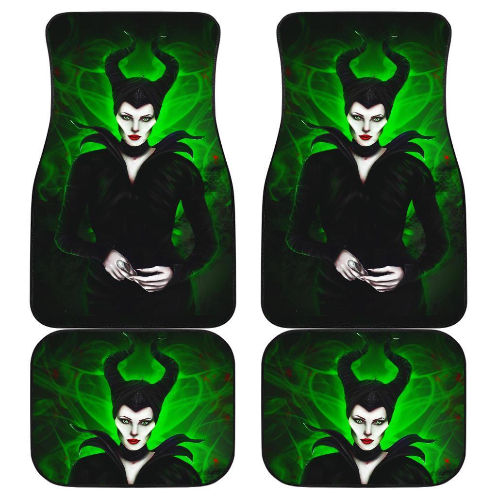 Maleficent Gorgeous Beauty Queen Walt Car Floor Mats