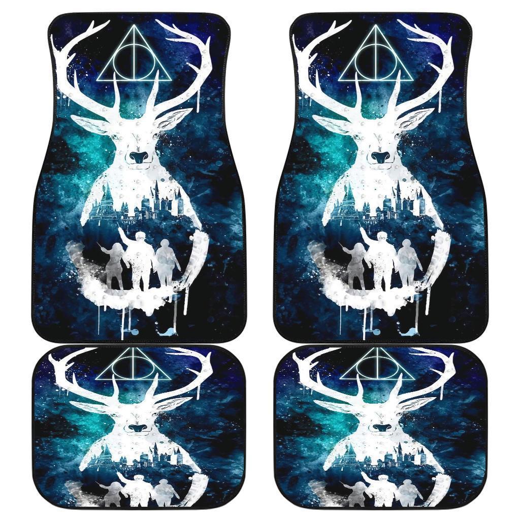 Harry Potter Art Symbols Car Floor Mats