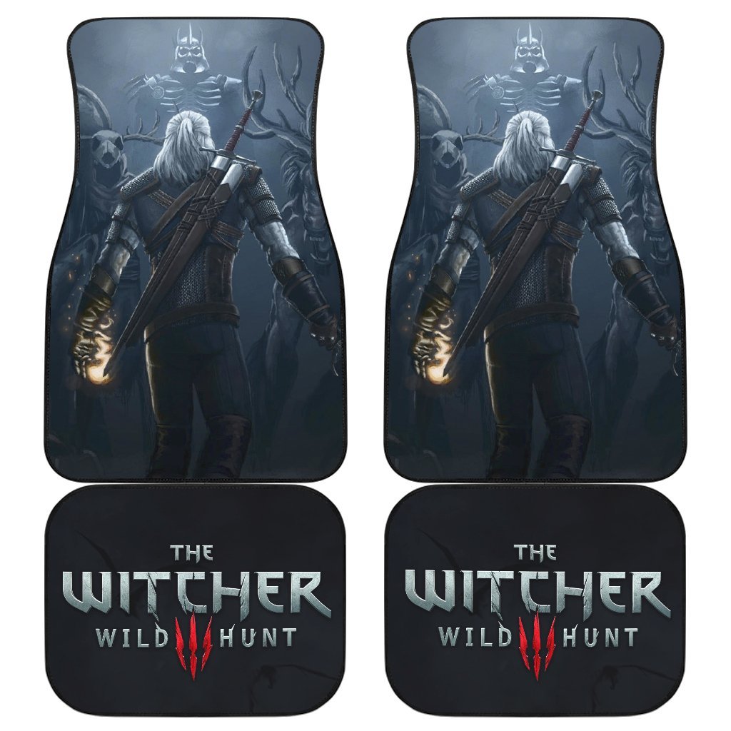 The Witcher 3: Wild Hunt Geralt Gaming 3D Car Floor Mats