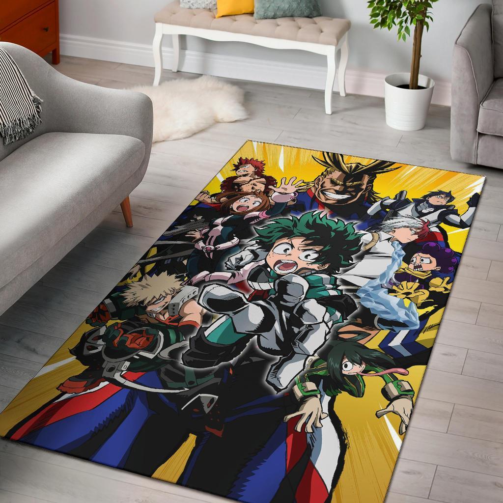 No Hero Academia Area Rug Carpet