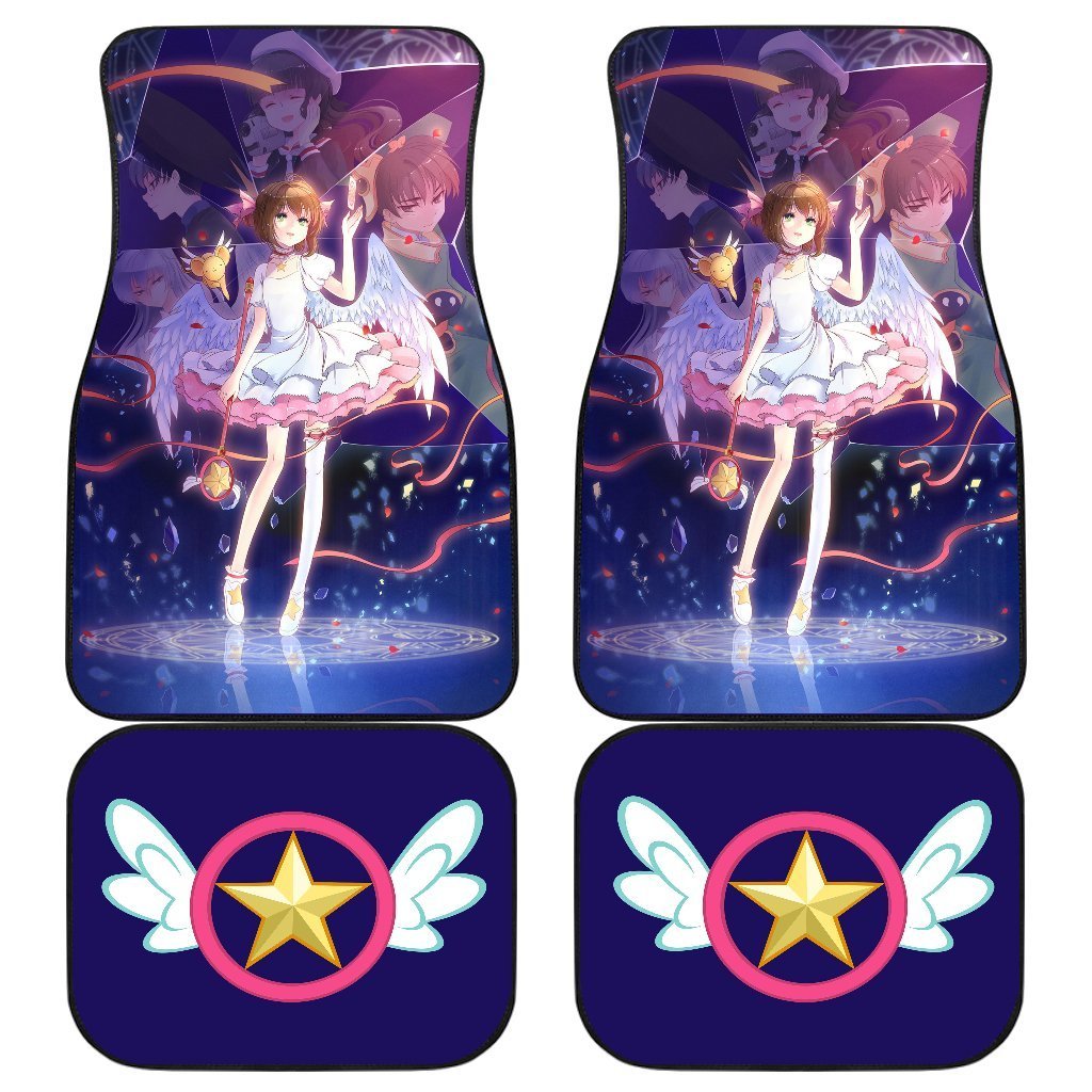 Sakura Cardcaptor Cute Girl Car Floor Mats