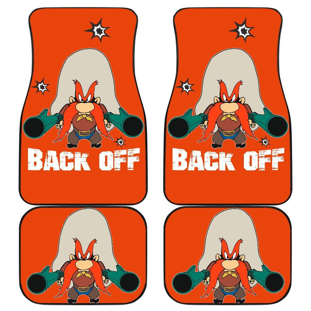 Looney Tunes Car Floor Mats World Of Mayhem Yosemite Guns Back Off