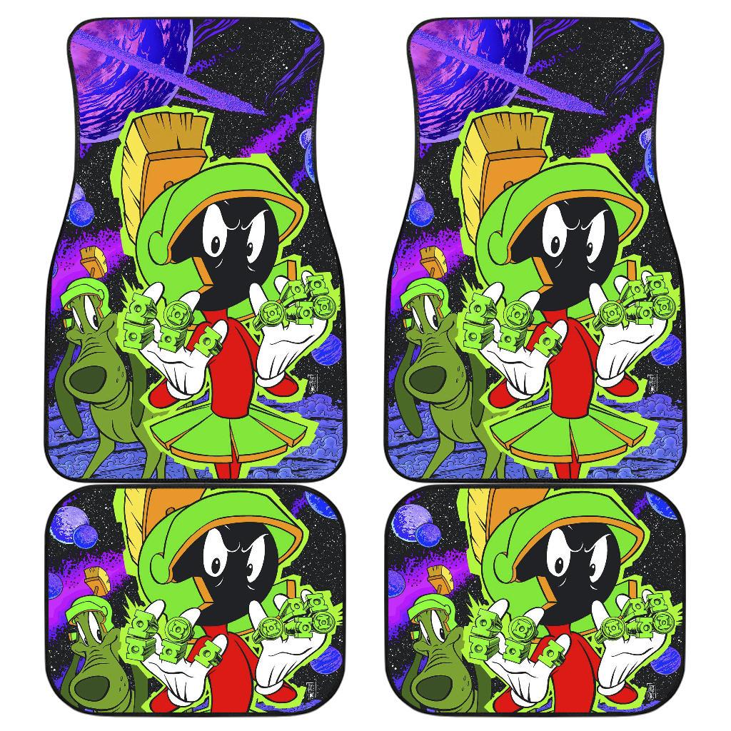 Martian Car Floor Mats Looney Tunes Cartoon Fan Gift