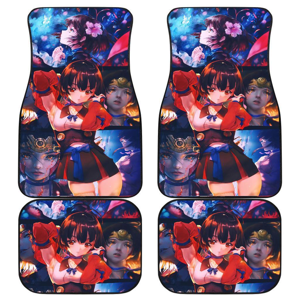 Mumei Sexy Anime Girl Car Floor Mats