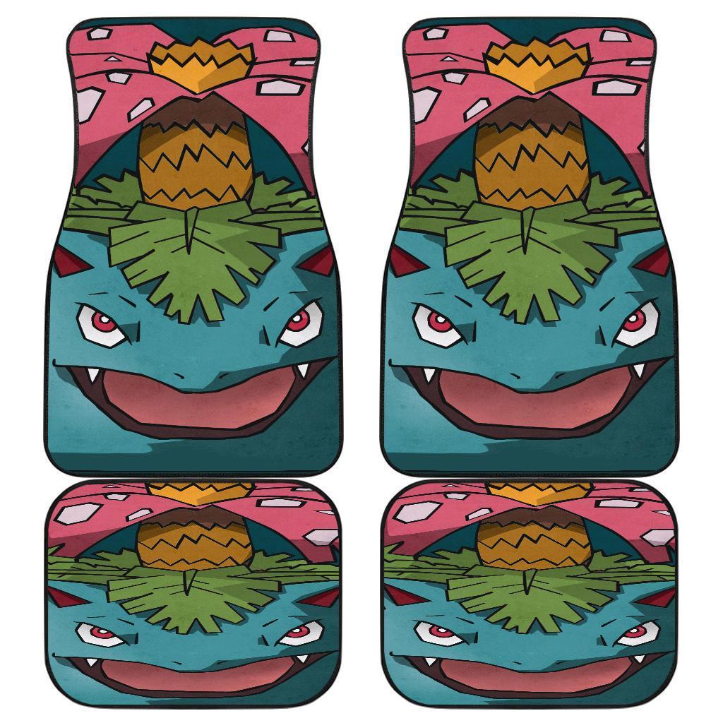 Venusaur Pokemon Wood Monster Car Floor Mats