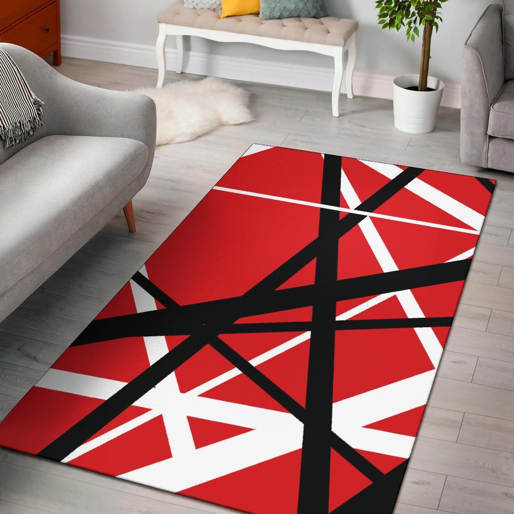 Van Halen Stripes Area Rug Carpet