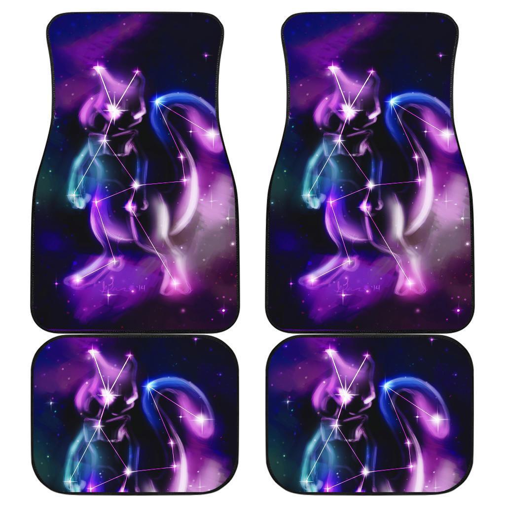 Mew Two Stars Galaxy Theme Car Floot Mats