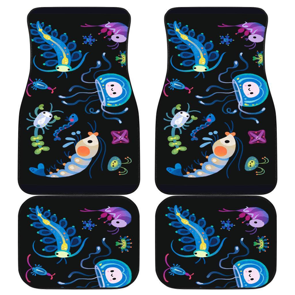 Under The Sea Pattern Car Floor Mats