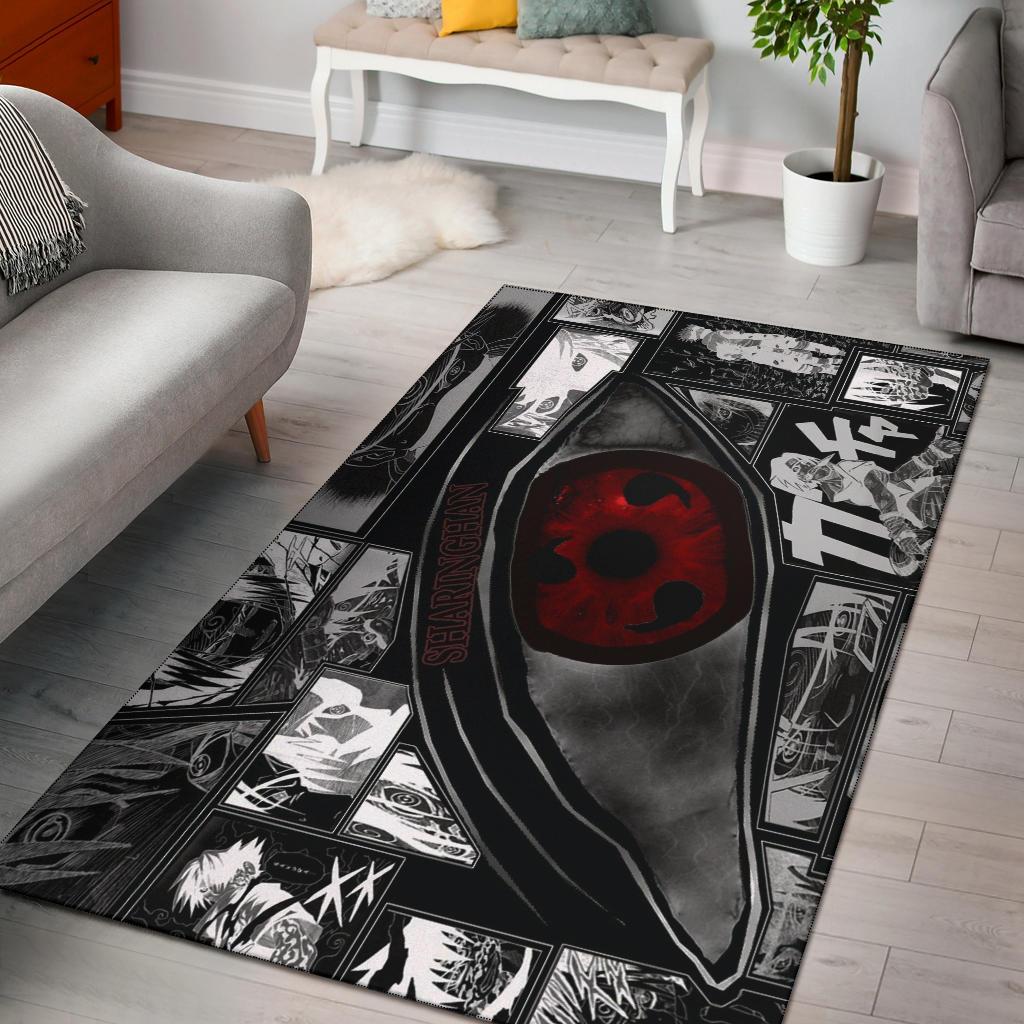 Sharingan Area Rug Carpet