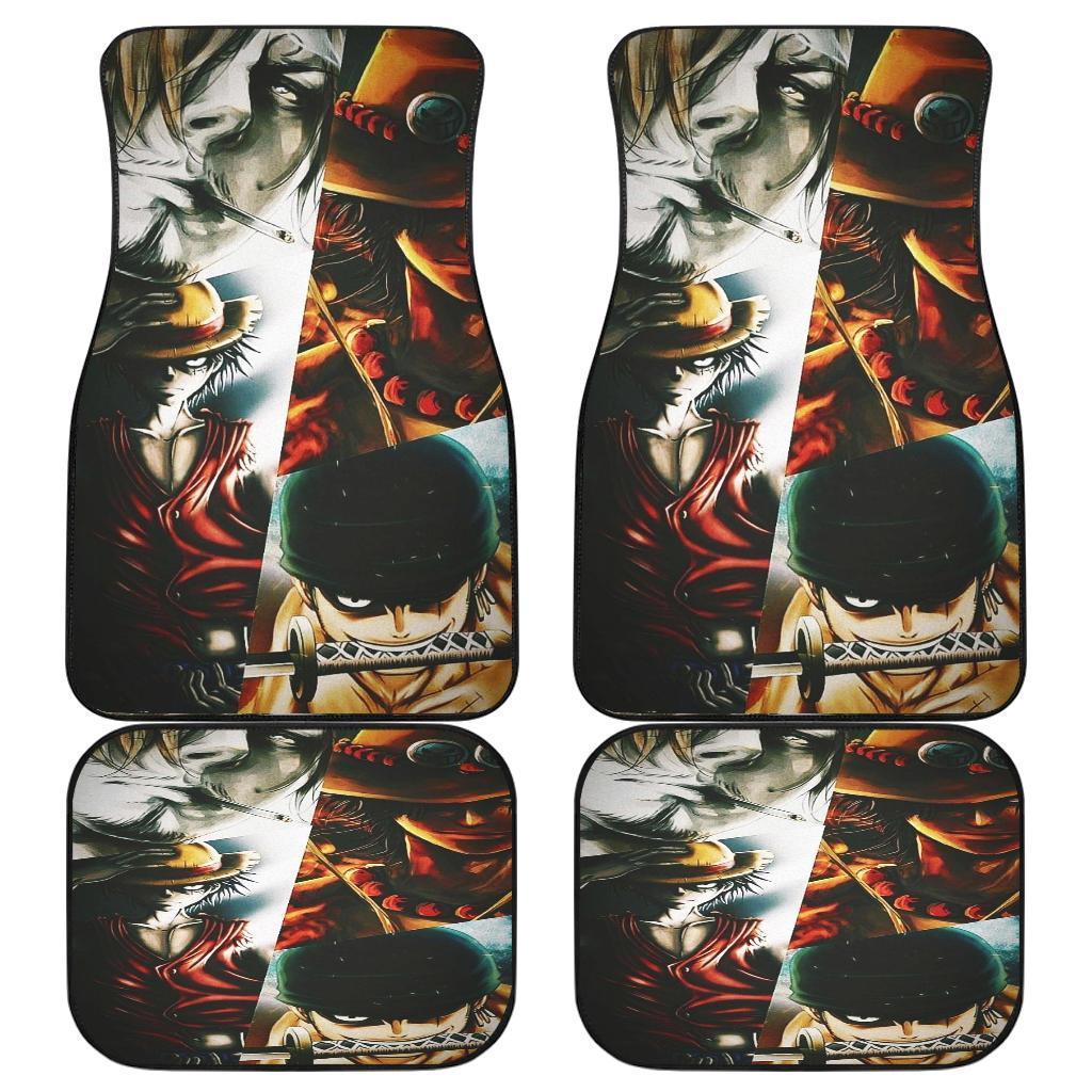 One Peace Zoro Anime Car Floor Mats