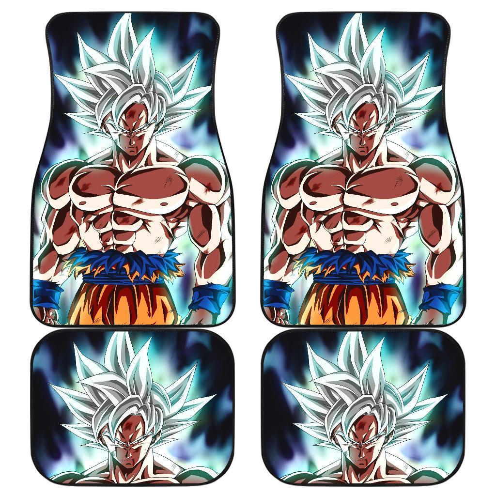 Ultra Instinct Goku Anime Car Floor Mats