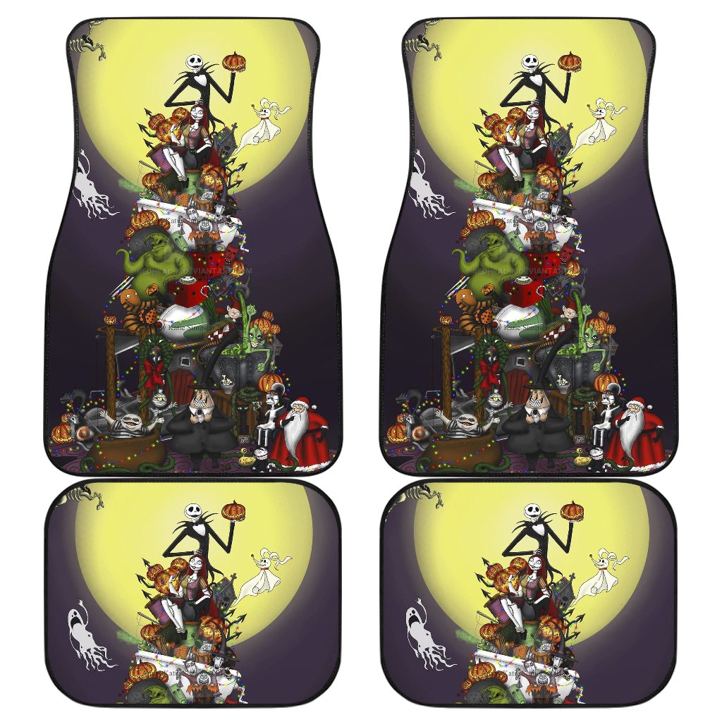 Cartoon Nightmare Before Christmas Car Floor Mats