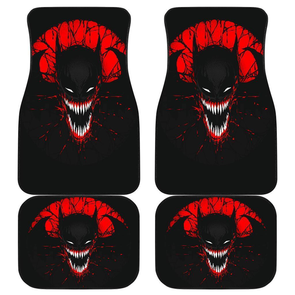 Batman Venom Creepy In Black Theme Car Floor Mats