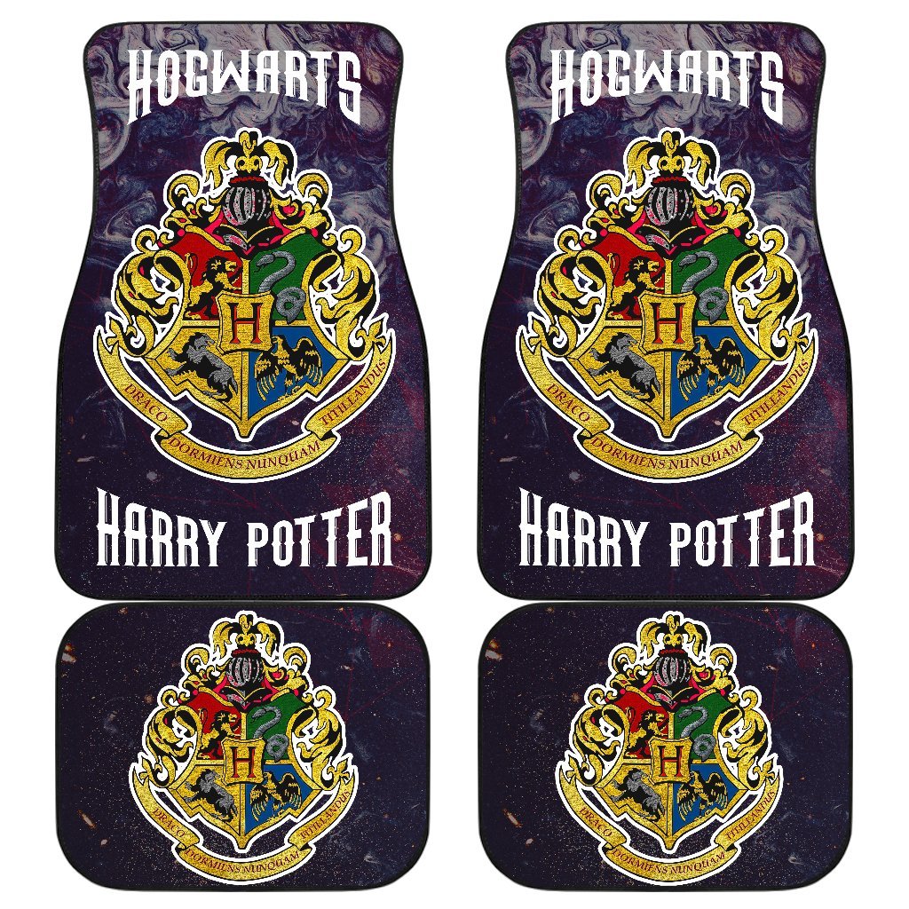 Movies Harry Potter Car Floor Mats Hogwarts Fan Gift