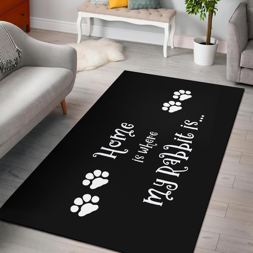 Rabbit Home Area Rug Carpets