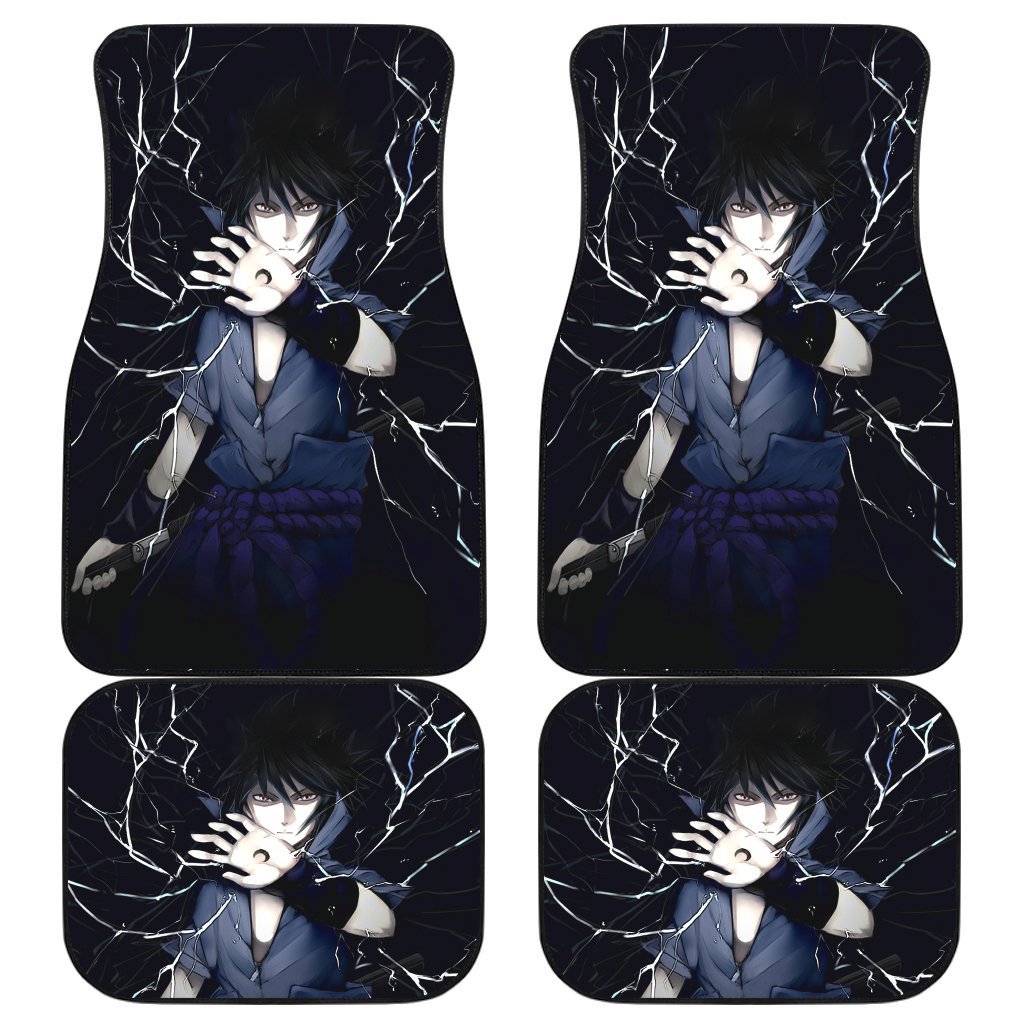 Sasuke Moon Thunder Car Floor Mats