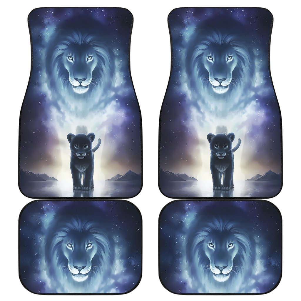 Lion Cubs Art Design Car Floor Mats Amazing Gift Ideas