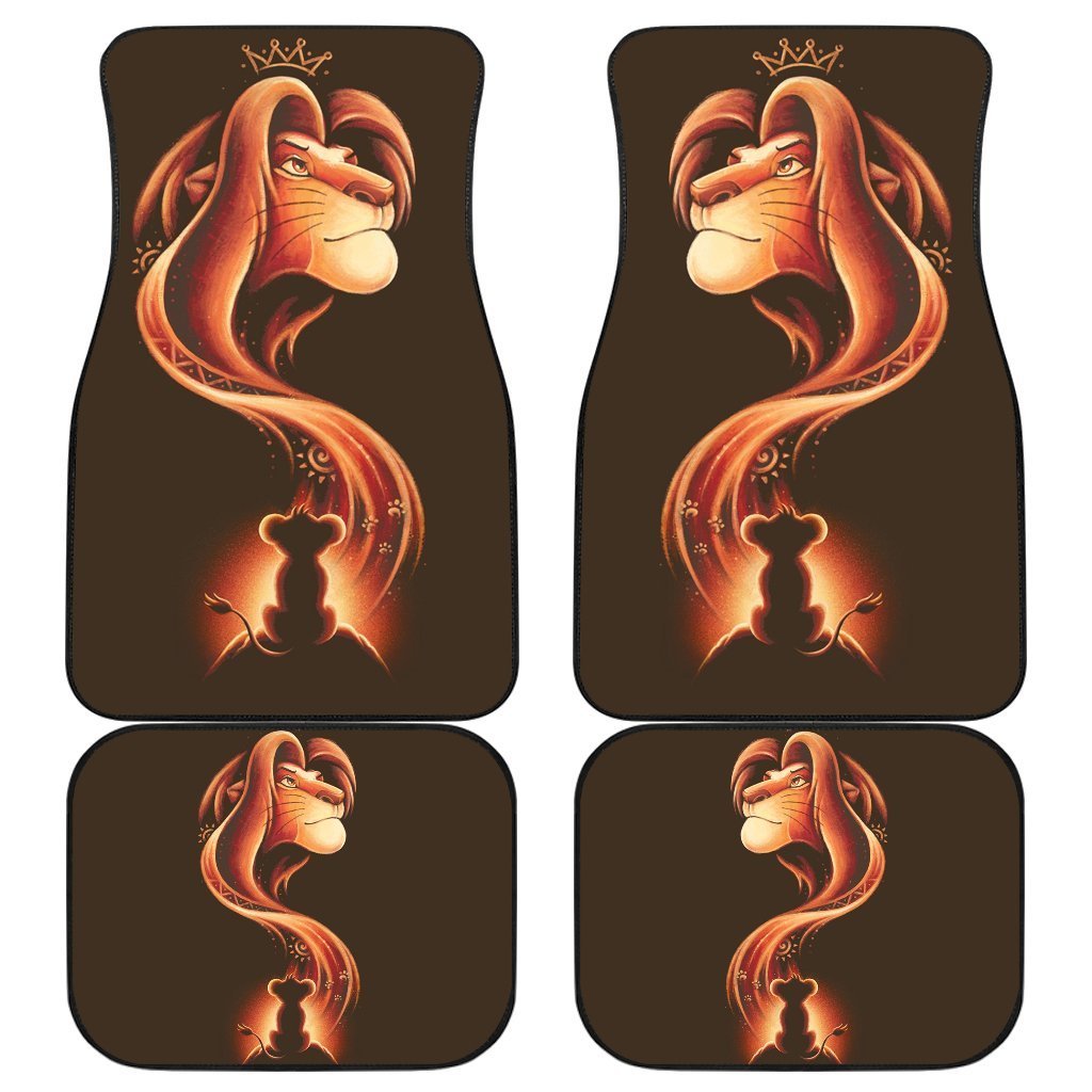 Lion King Simba Walt Car Floor Mats