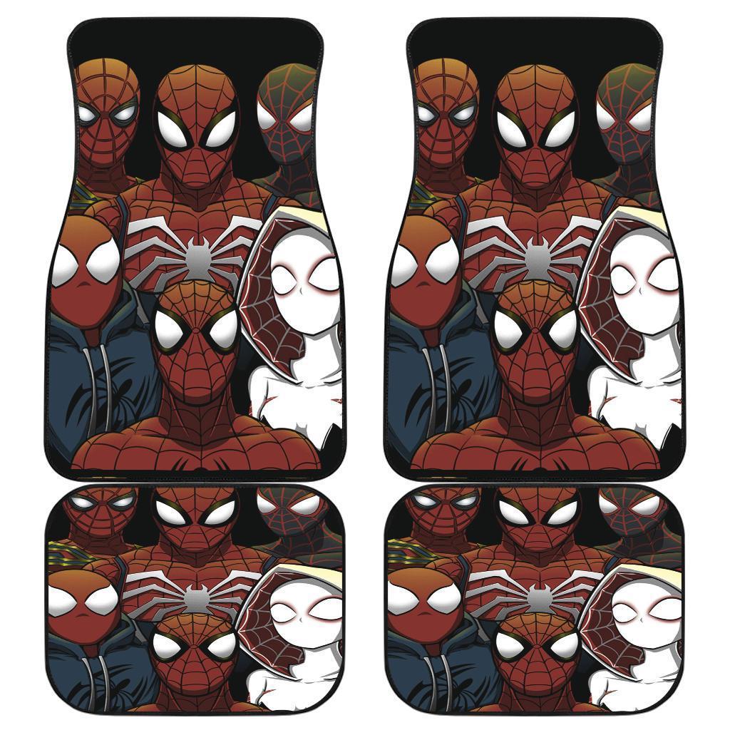 Spiderman Universe Cartoon Car Floor Mats