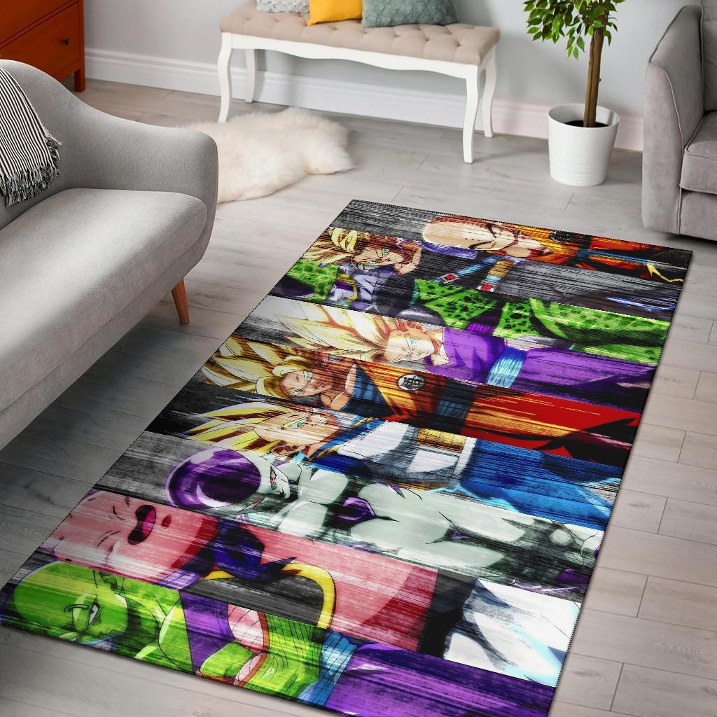 Dragon Ball Characters Hd 2022 Area Rug Carpet