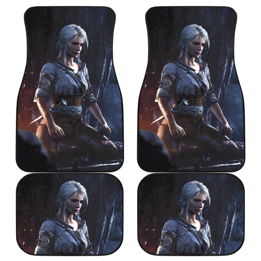 The Witcher 3: Wild Hunt Ciri Game Fan Gift Car Floor Mats