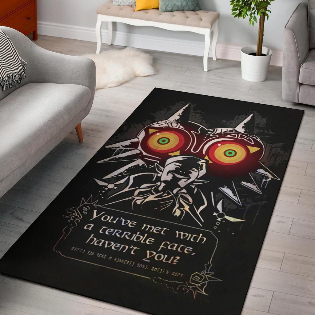 Majoras Mask Area Rug Carpet