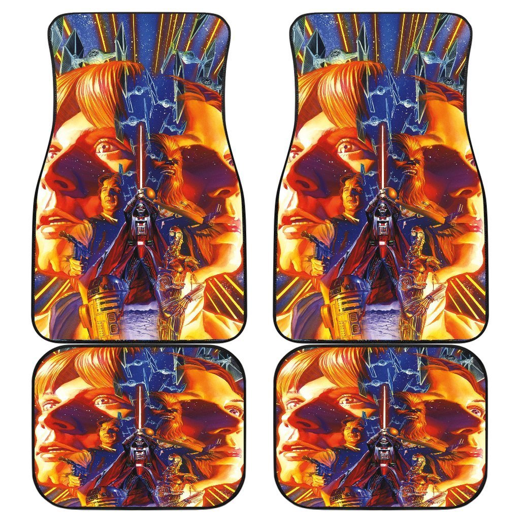 Star Wars Art Comics Car Floor Mats