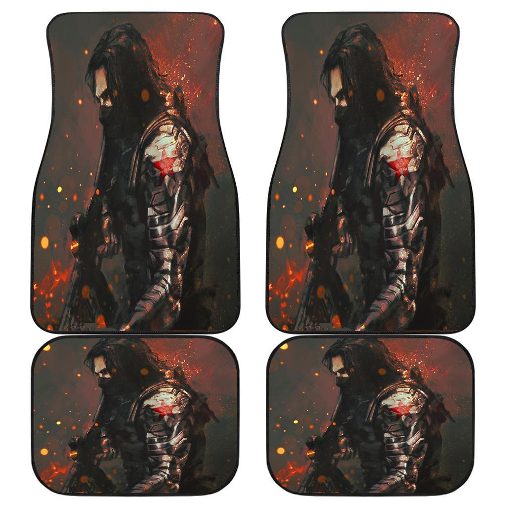 Winter Soldier Car Floor Mats