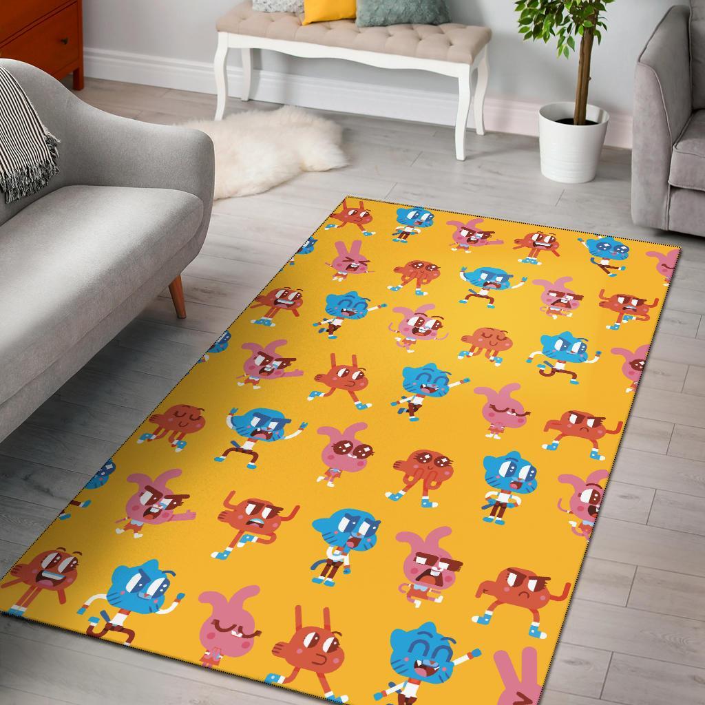 The Amazing World Of Gumball Area Rug Carpet