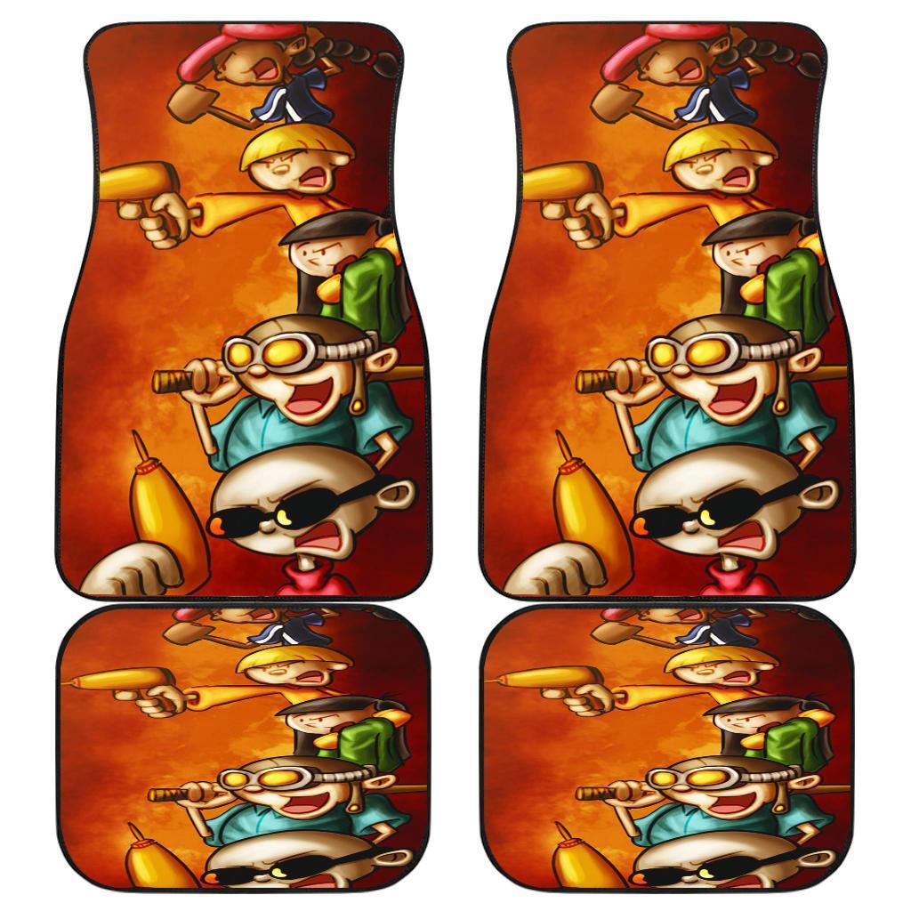 Kids Next Door Ed Edd Eddy Cartoon Network Car Floor Mats