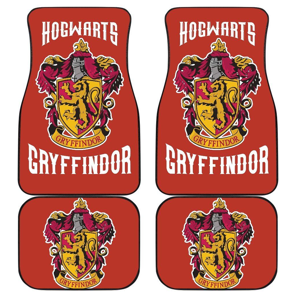 Movies Harry Potter Gryffindor Car Floor Mats Fan Gift