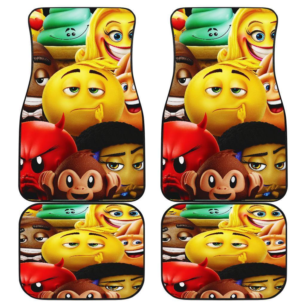 The The Emoji Movie Car Floor Mats