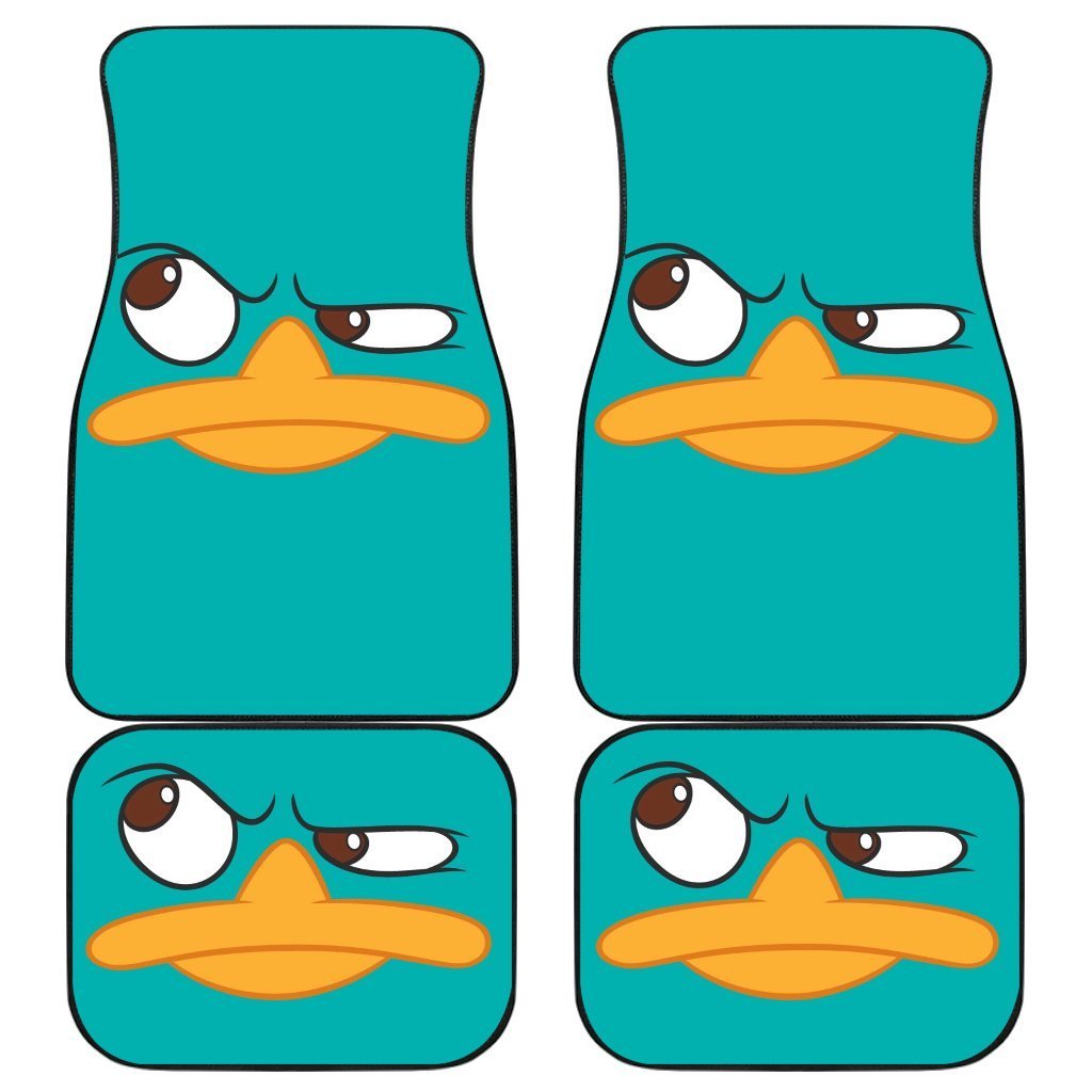 Perry Cartoon Walt Car Floor Mats