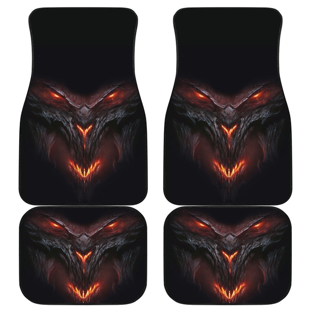 Diablo 3 Logo Evil Car Floor Mats