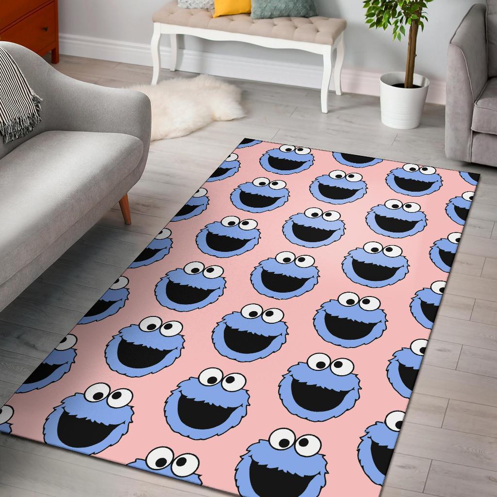 Cookie Monster Area Rug Carpet