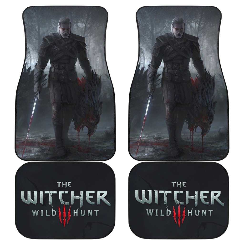 Game The Witcher 3: Wild Hunt Geralt Car Floor Mats