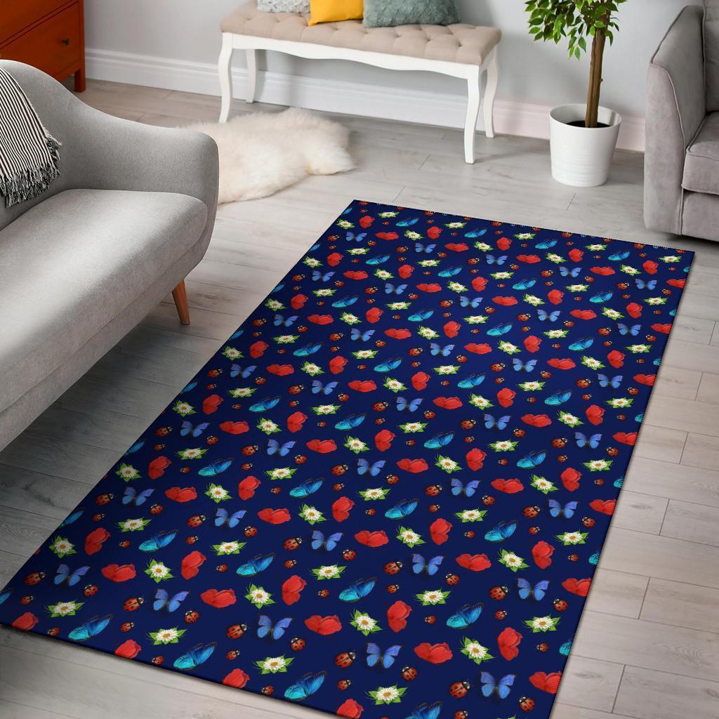 Butterfly Garden Area Rug Carpets