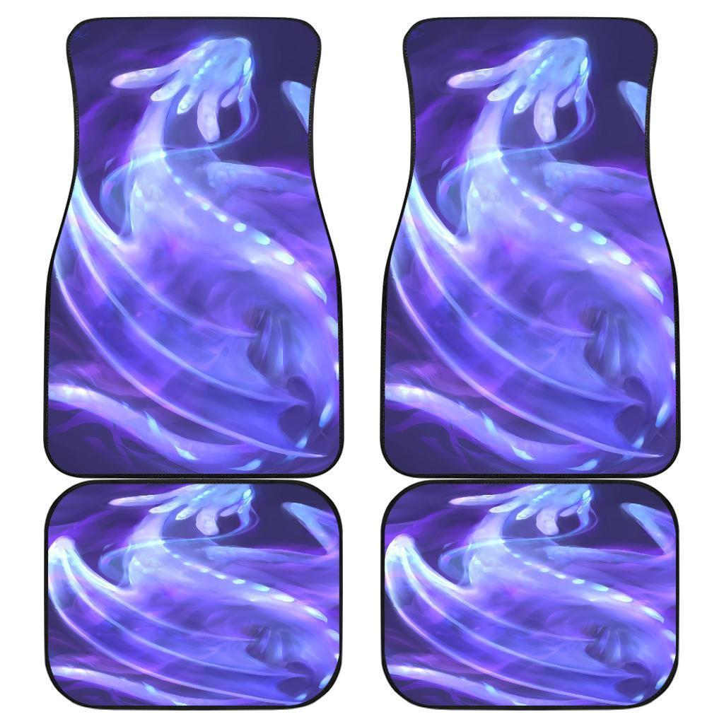 Light Fury Cute Dragon Car Floor Mats