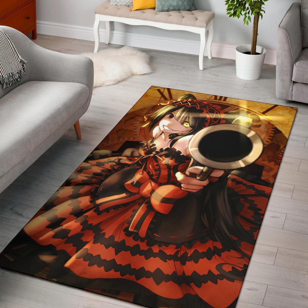 Tokisaki Kurumi Date Alive Area Rug Carpet