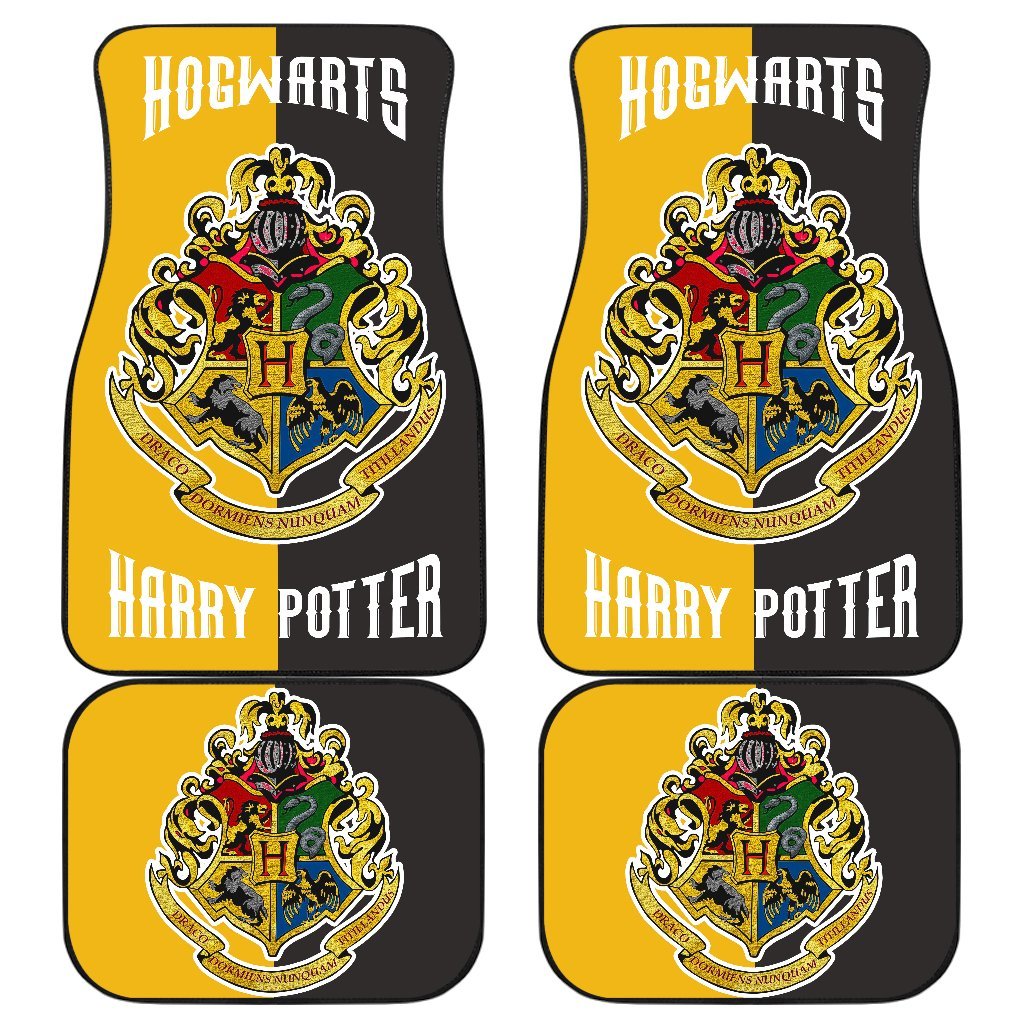 Hogwarts Harry Potter Movies Fan Gift Car Floor Mats