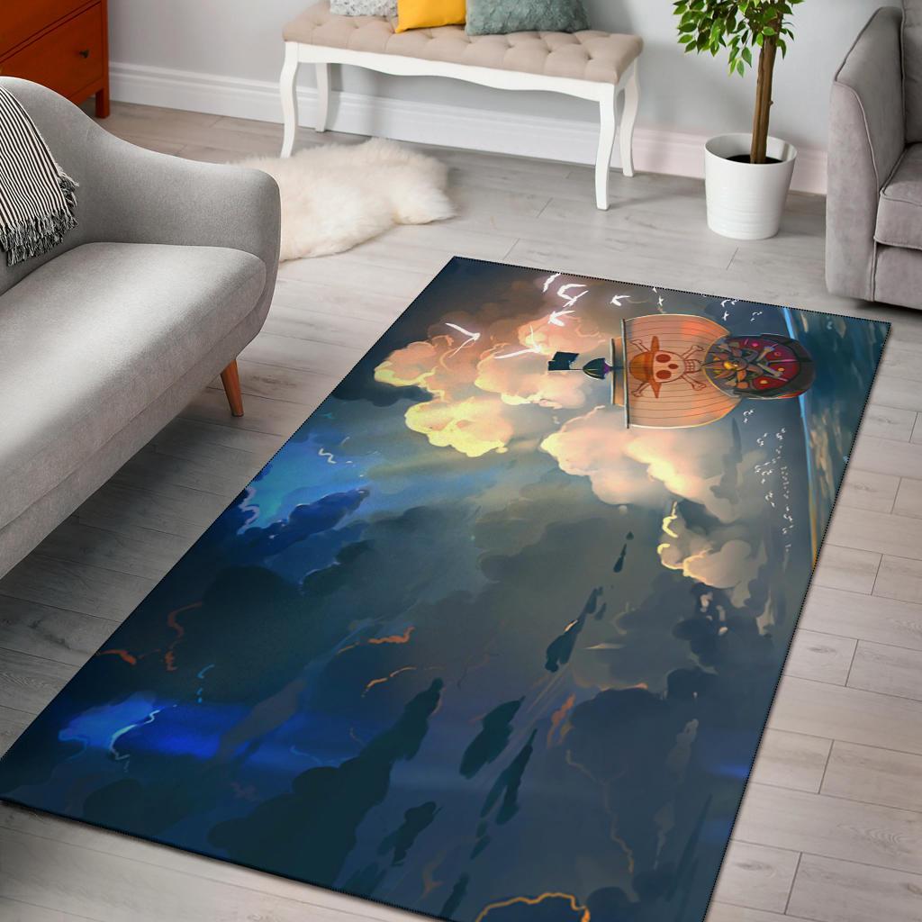 One Piece Ship Area Rug Carpet