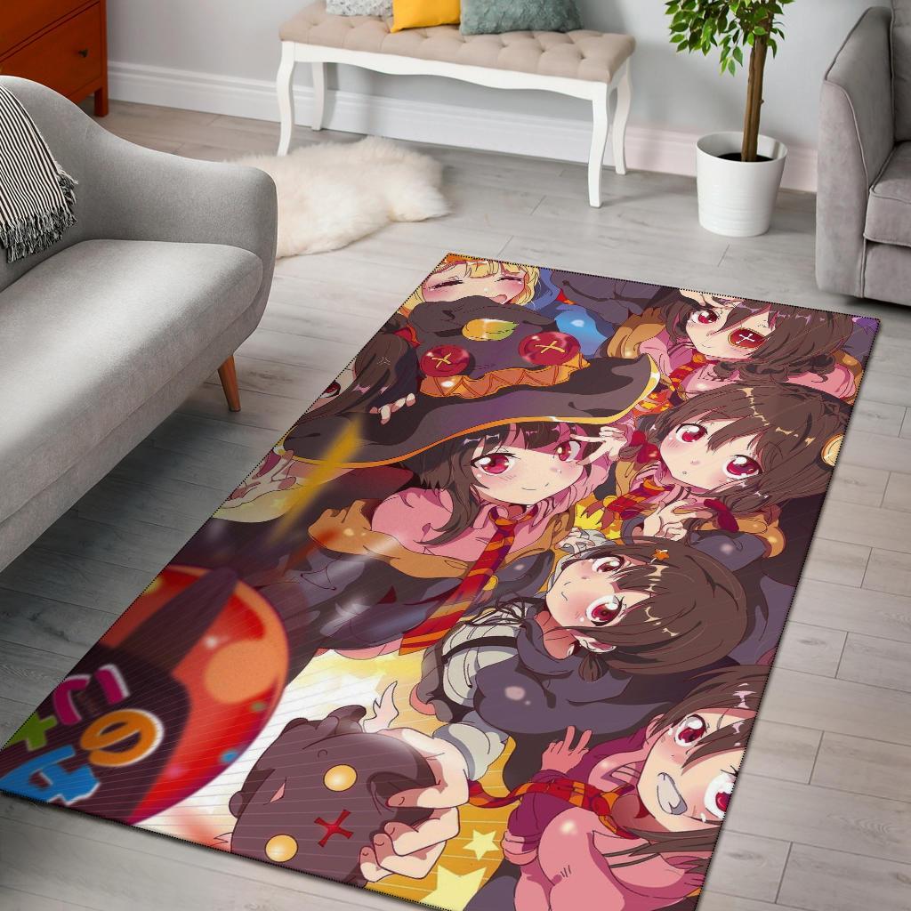 Megumin Konosubarashi Collage Area Rug Carpet