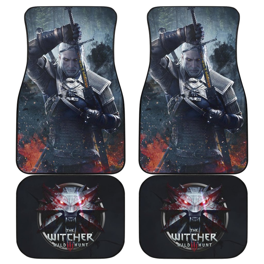 Logo The Witcher 3: Wild Hunt Geralt Game Car Floor Mats