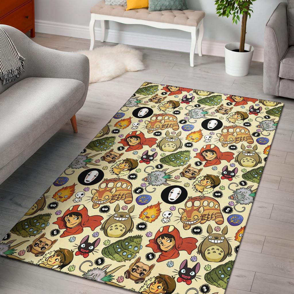 Studio Ghibli Cute Area Rug Carpet