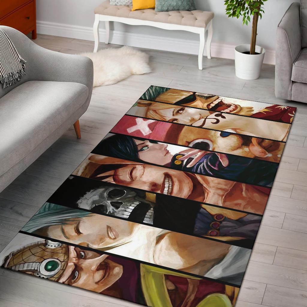 One Piece Character Area Rug Carpet