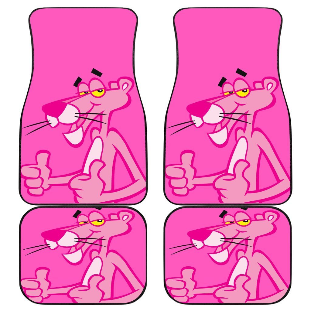 Pink Panther Cartoon Network For Kids Car Floor Mats