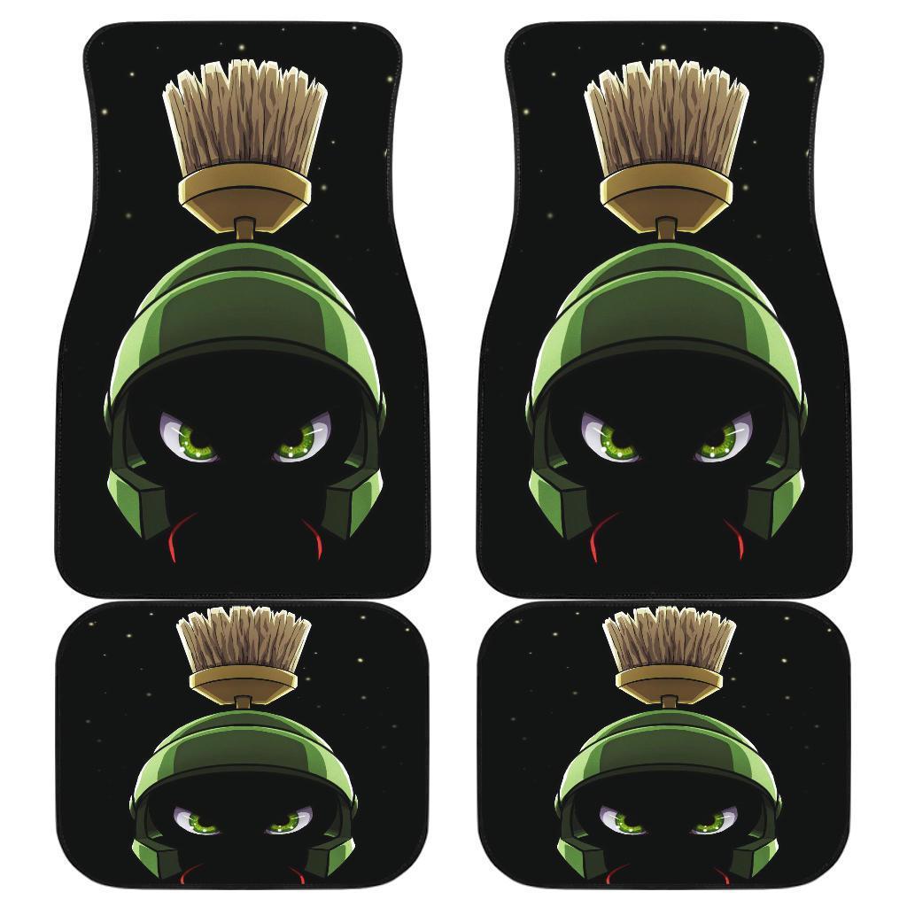 Marvin The Martian Black Theme Car Floor Mats